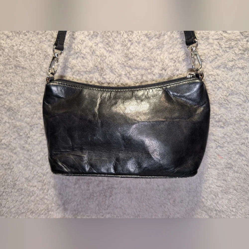 🦄M. London🦄 Adorable Y2K Vintage Genuine Leather Shoulder Bag - Picture 8 of 16